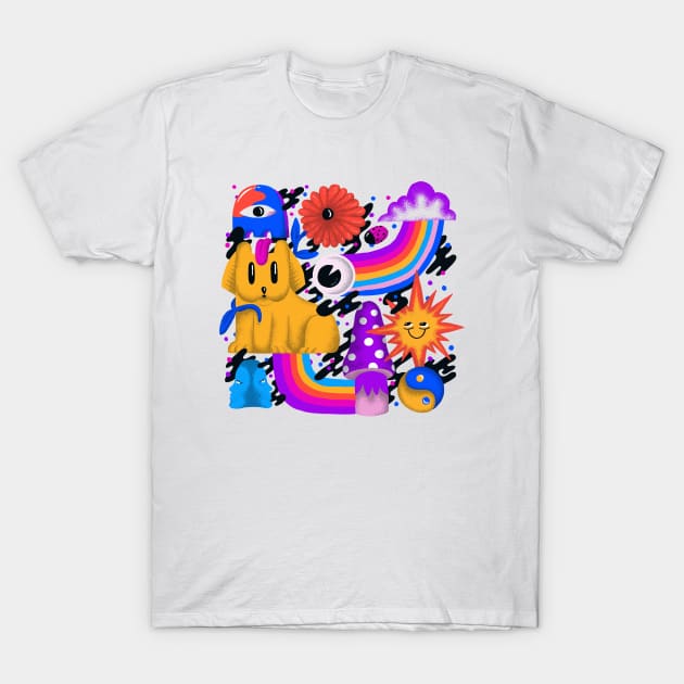 Sweet & Psychy T-Shirt by Brian_John_Park